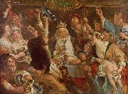 Jacob Jordaens. The King Drinks